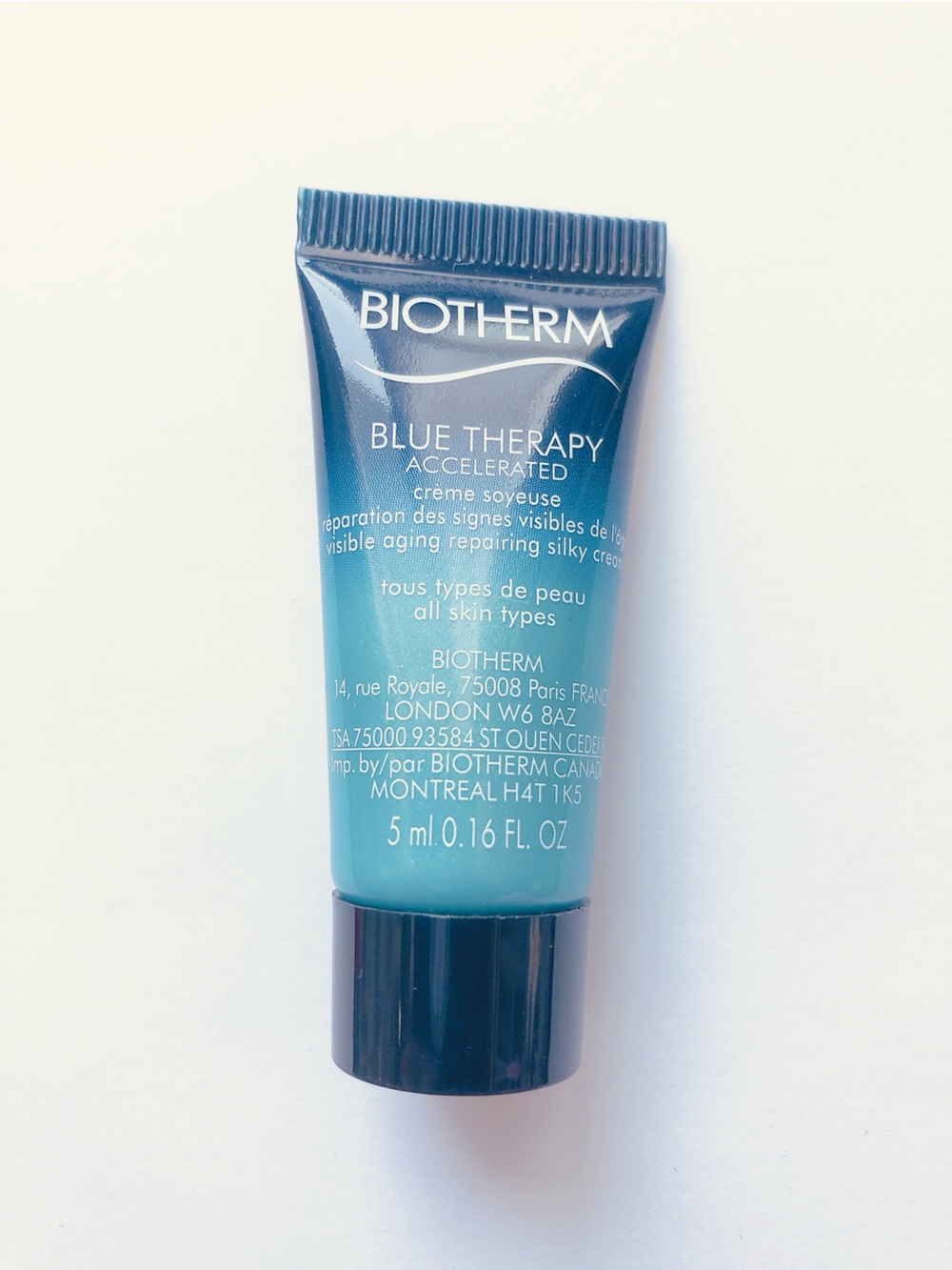 10/$10 Biotherm Blue therapy accelerated silky cream for visible aging repair